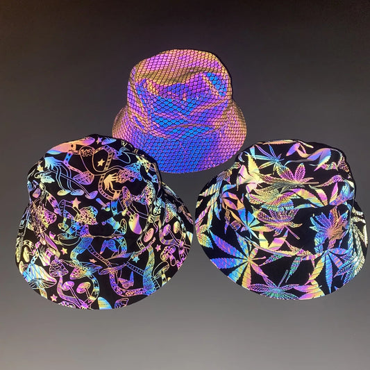 REFLECTIVE BUCKET HAT