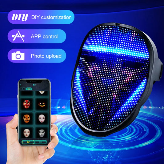 LED GLOW MASK (APP CONTROLLED)